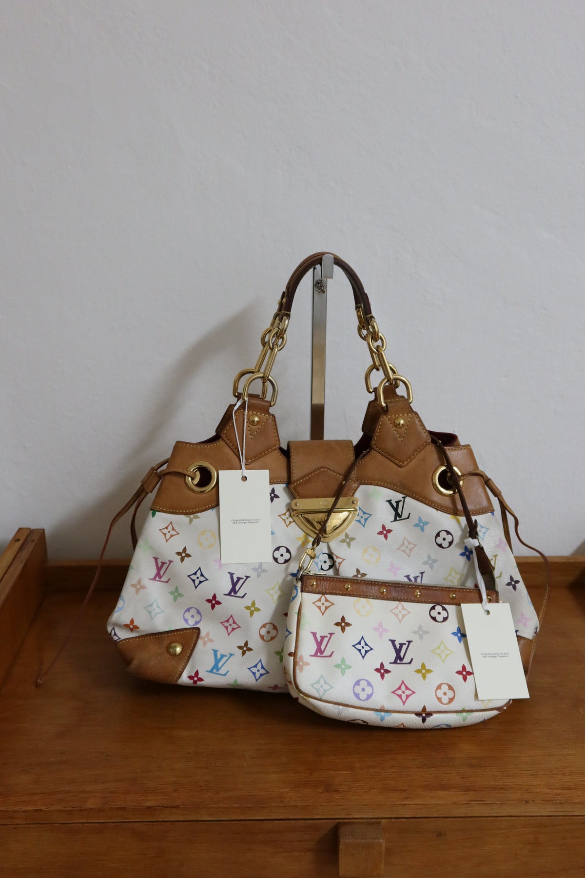 Louis Vuitton x Takashi Murakami Ursula, Monogram Multicolore, foto 22