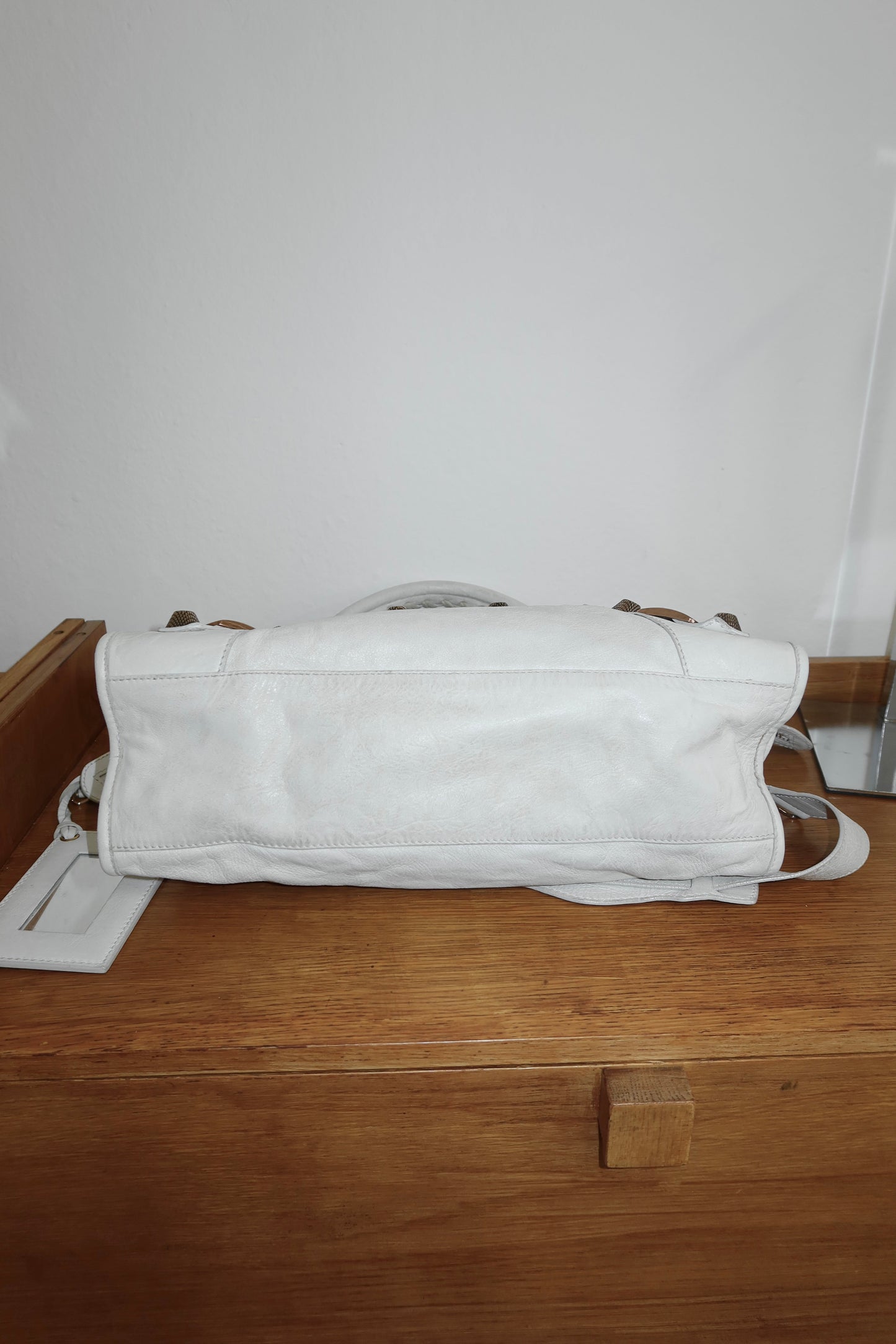 BALENCIAGA CITY BAG CREAM