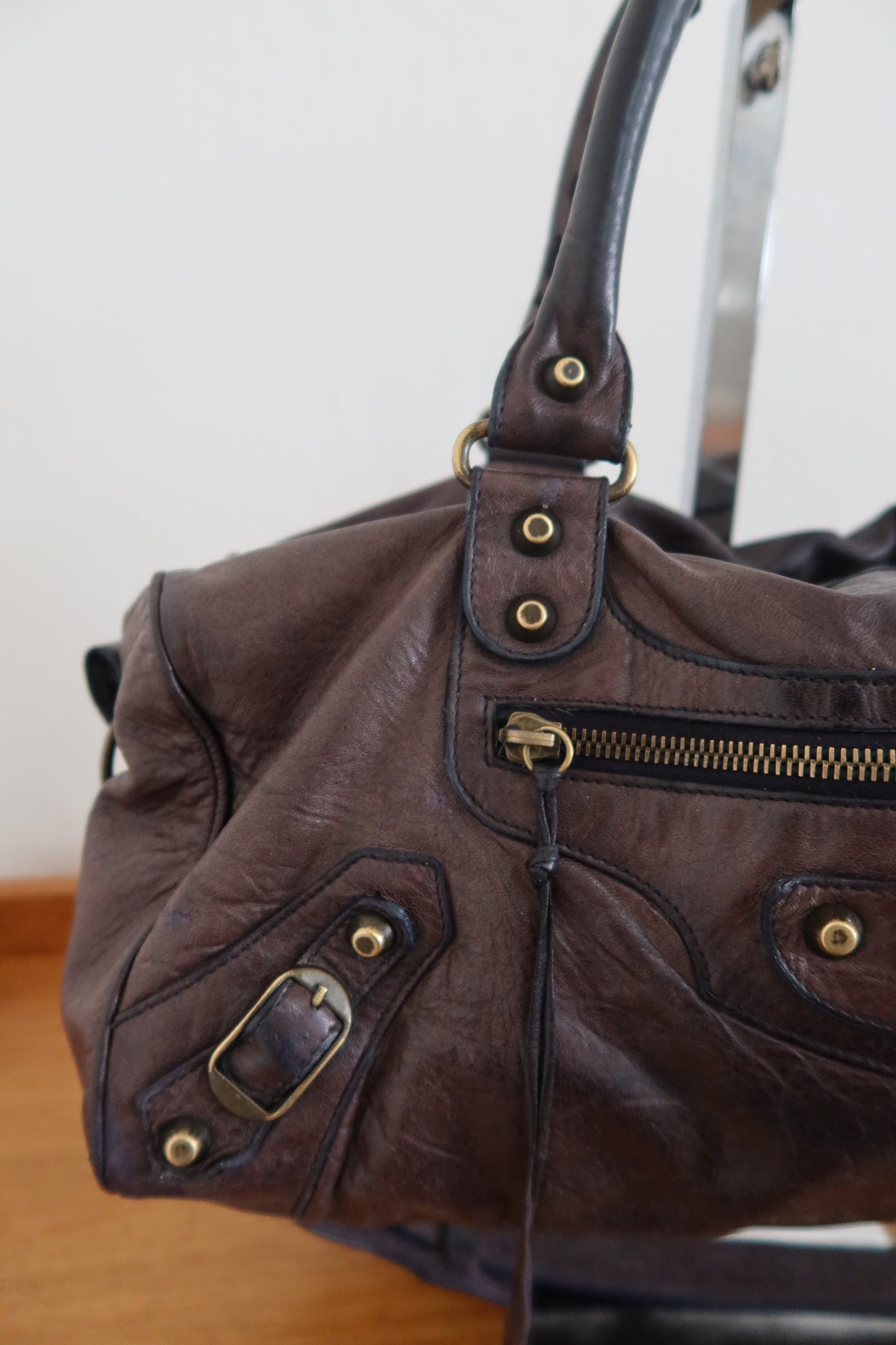 BALENCIAGA TWIGGY BAG IN BLUEBERRY