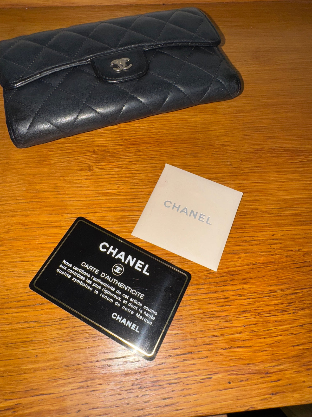CHANEL TIMELESS CLASSIC WALLET SERIES 15