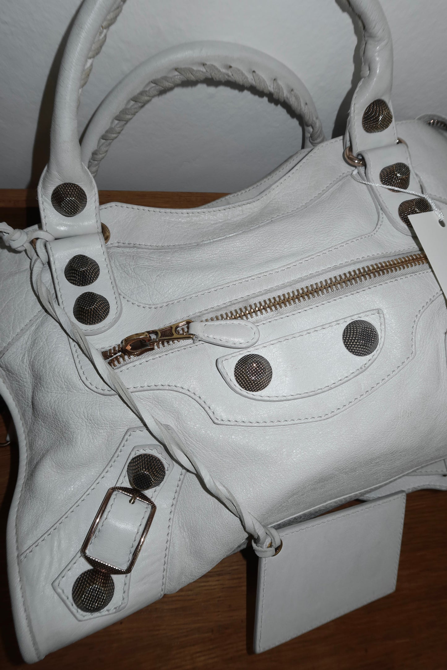 BALENCIAGA CITY BAG CREAM