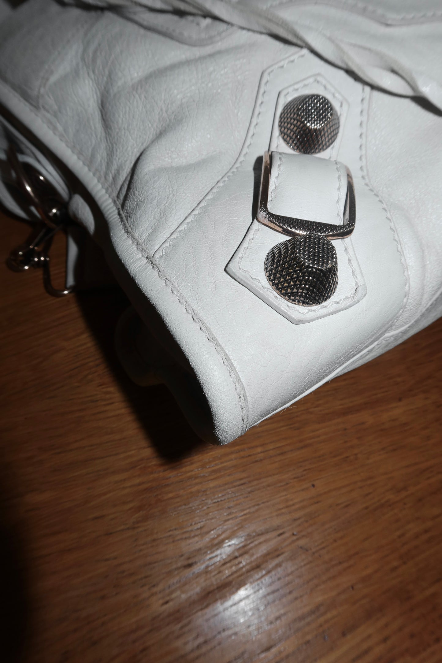 BALENCIAGA CITY BAG CREAM