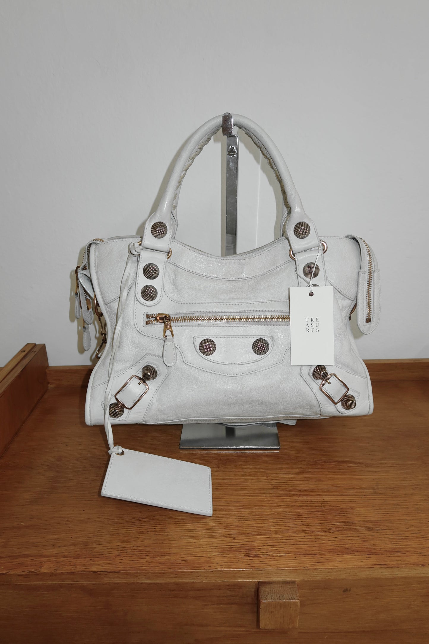 BALENCIAGA CITY BAG CREAM