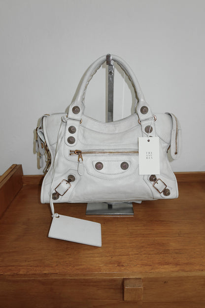BALENCIAGA CITY BAG CREAM