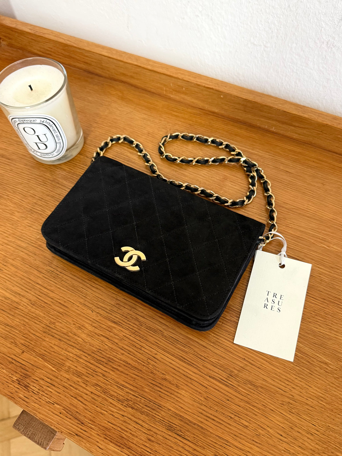 CHANEL SUEDE WOC