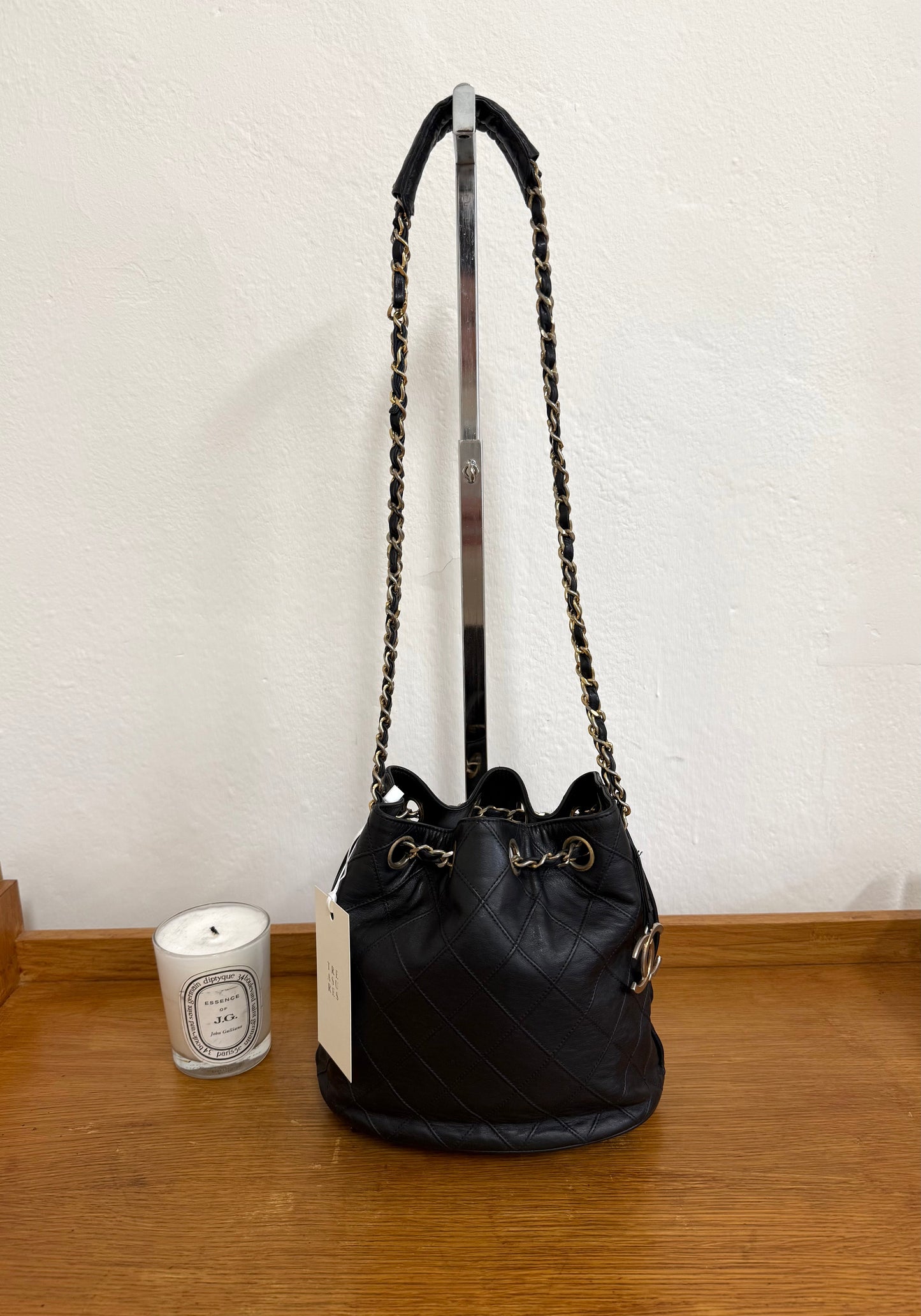 CHANEL BUCKET BAG & POUCH