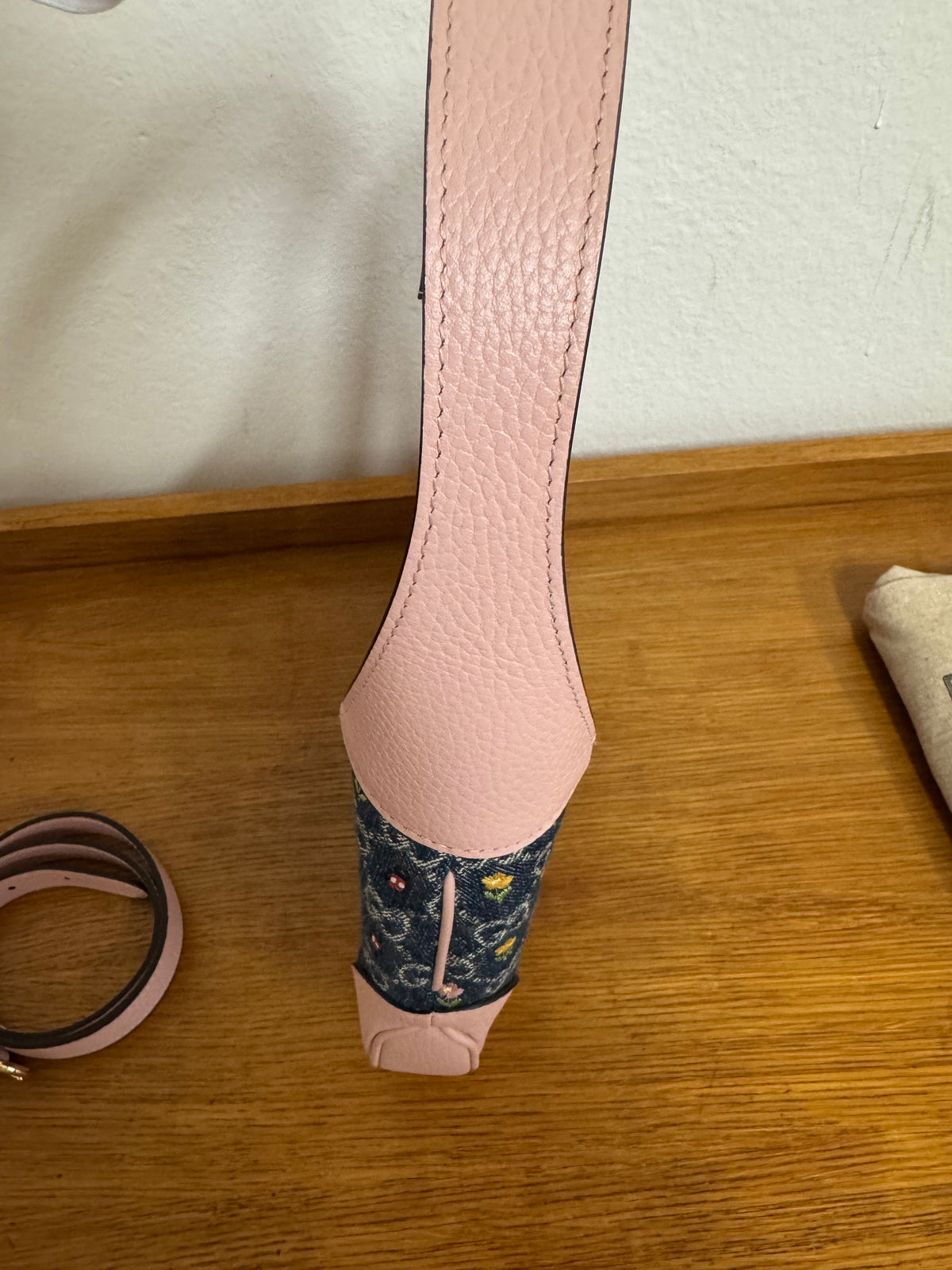 GUCCI JACKIE 1961 FLORAL DENIM