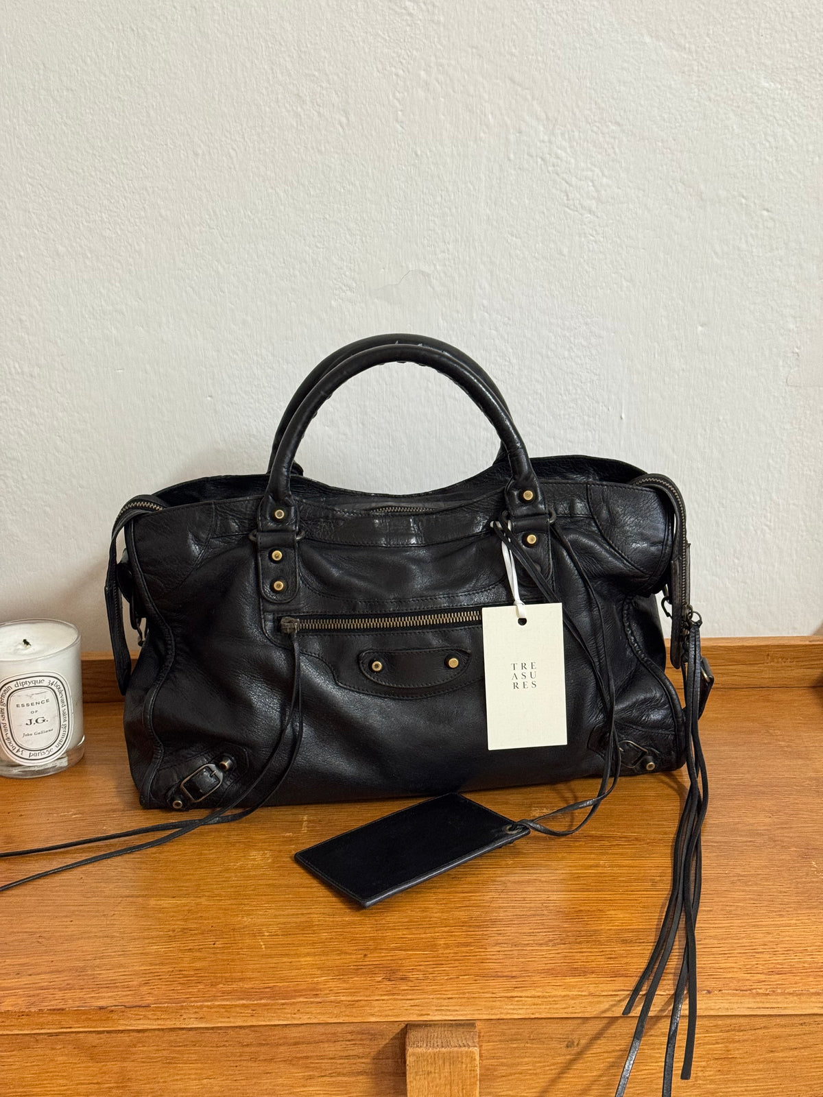 BALENCIAGA CITY BAG BLACK