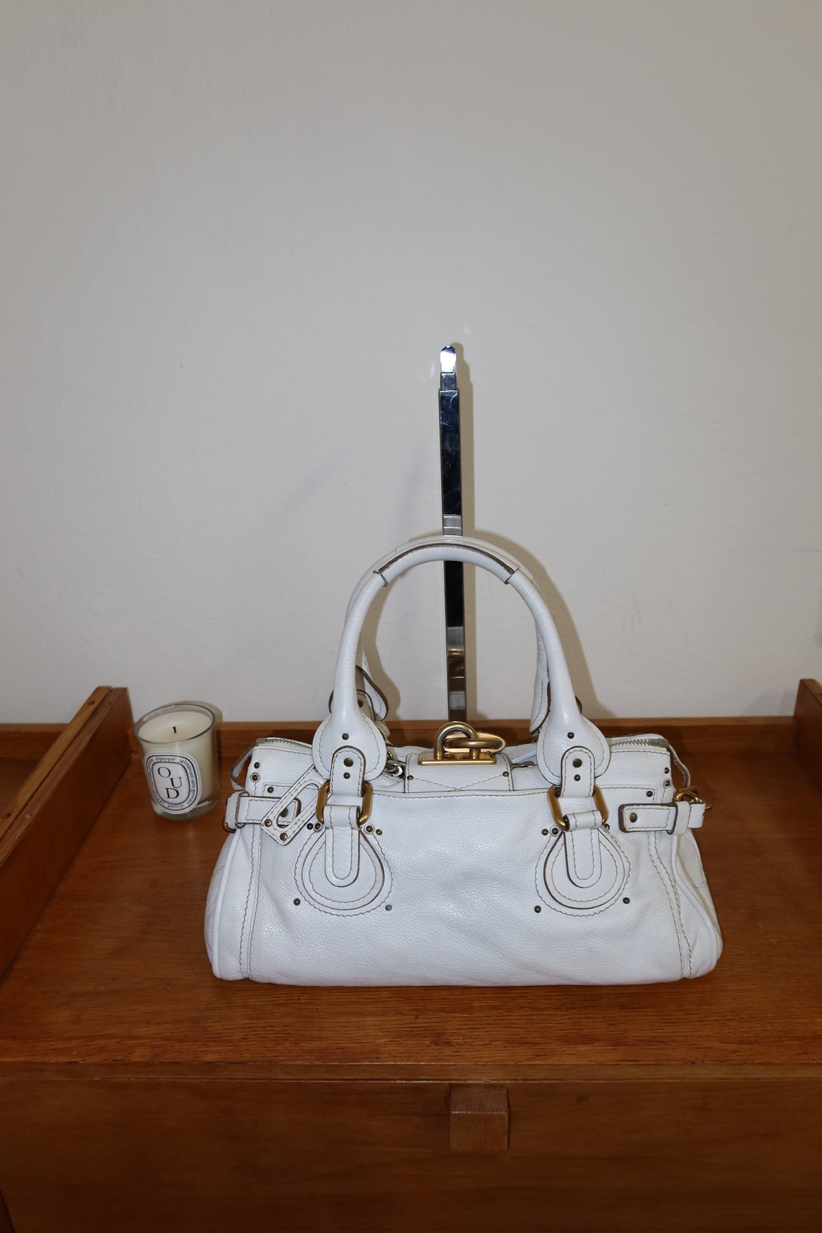 CHLOÉ PADDINGTON WHITE