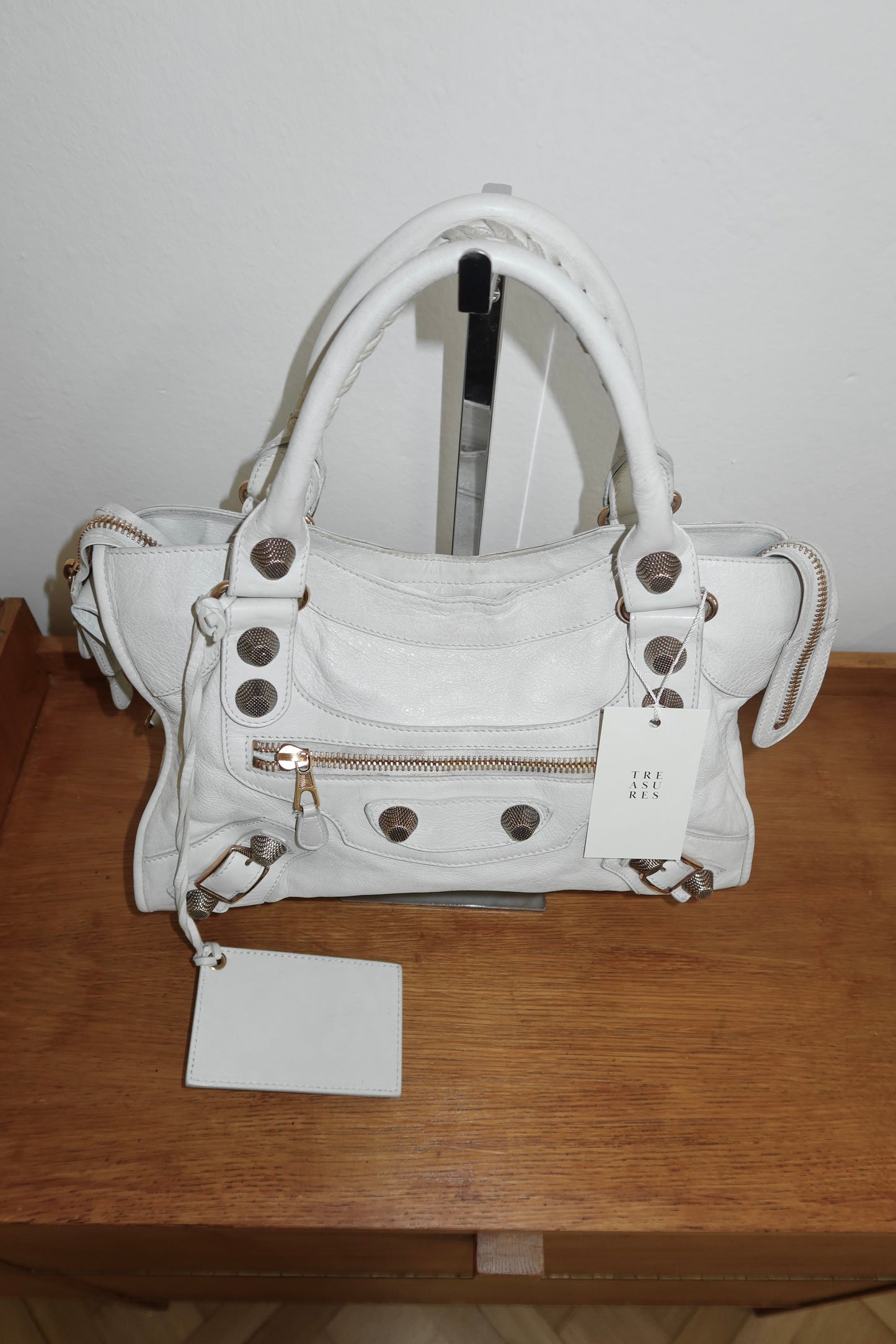 BALENCIAGA CITY BAG CREAM