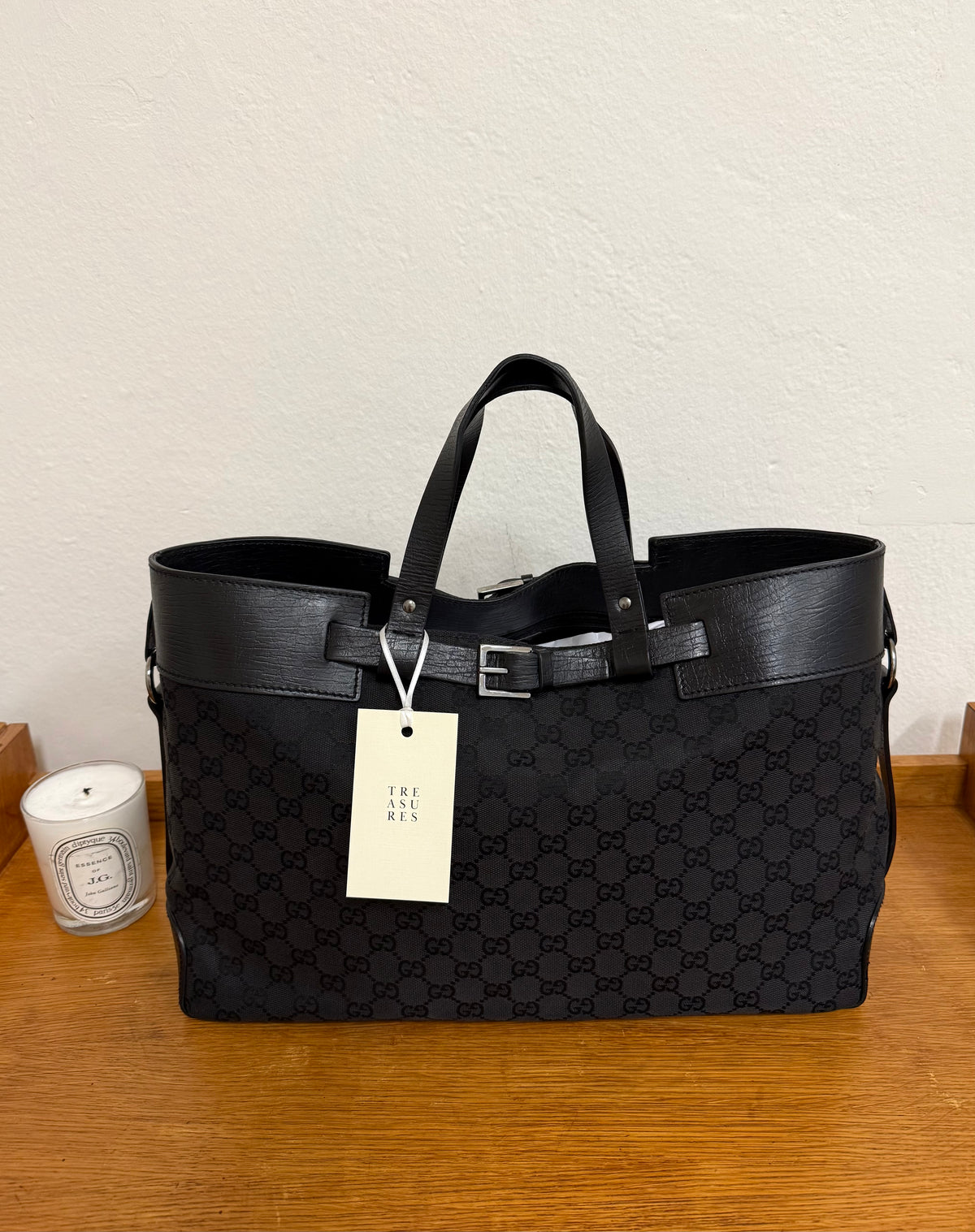 GUCCI GG BELT TOTE BAG