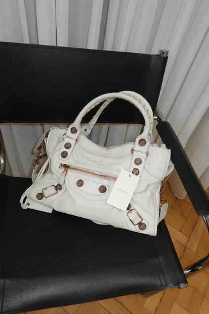 BALENCIAGA CITY BAG CREAM