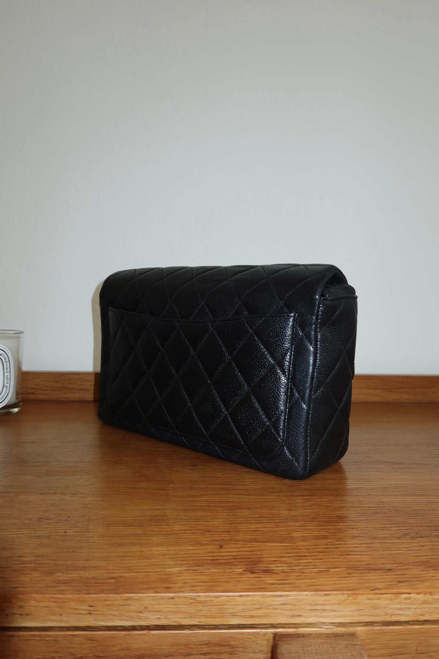 CHANEL CAVIAR SINGLE FLAP BAG