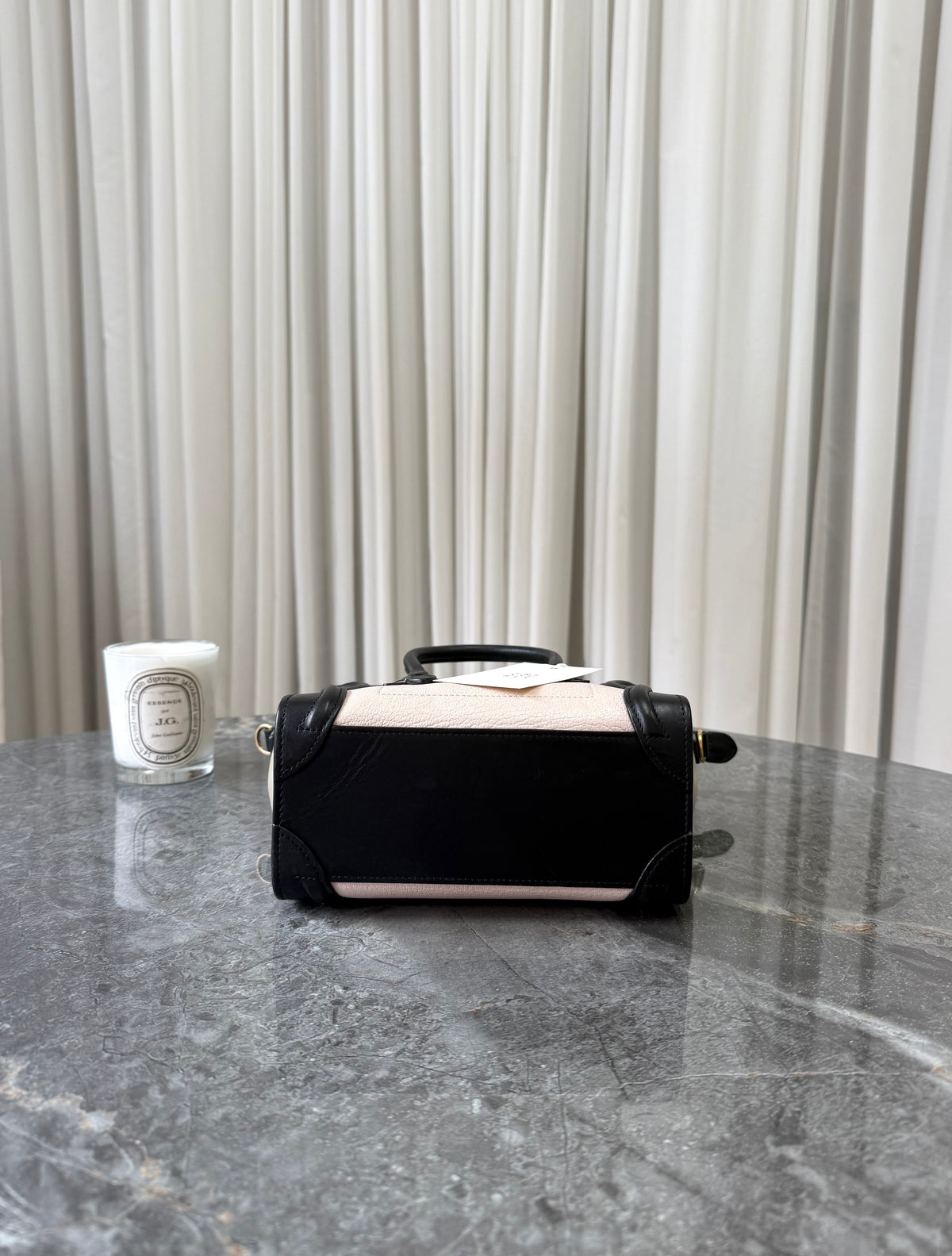 Celine Nano Luggage Leather Crossbody Bag