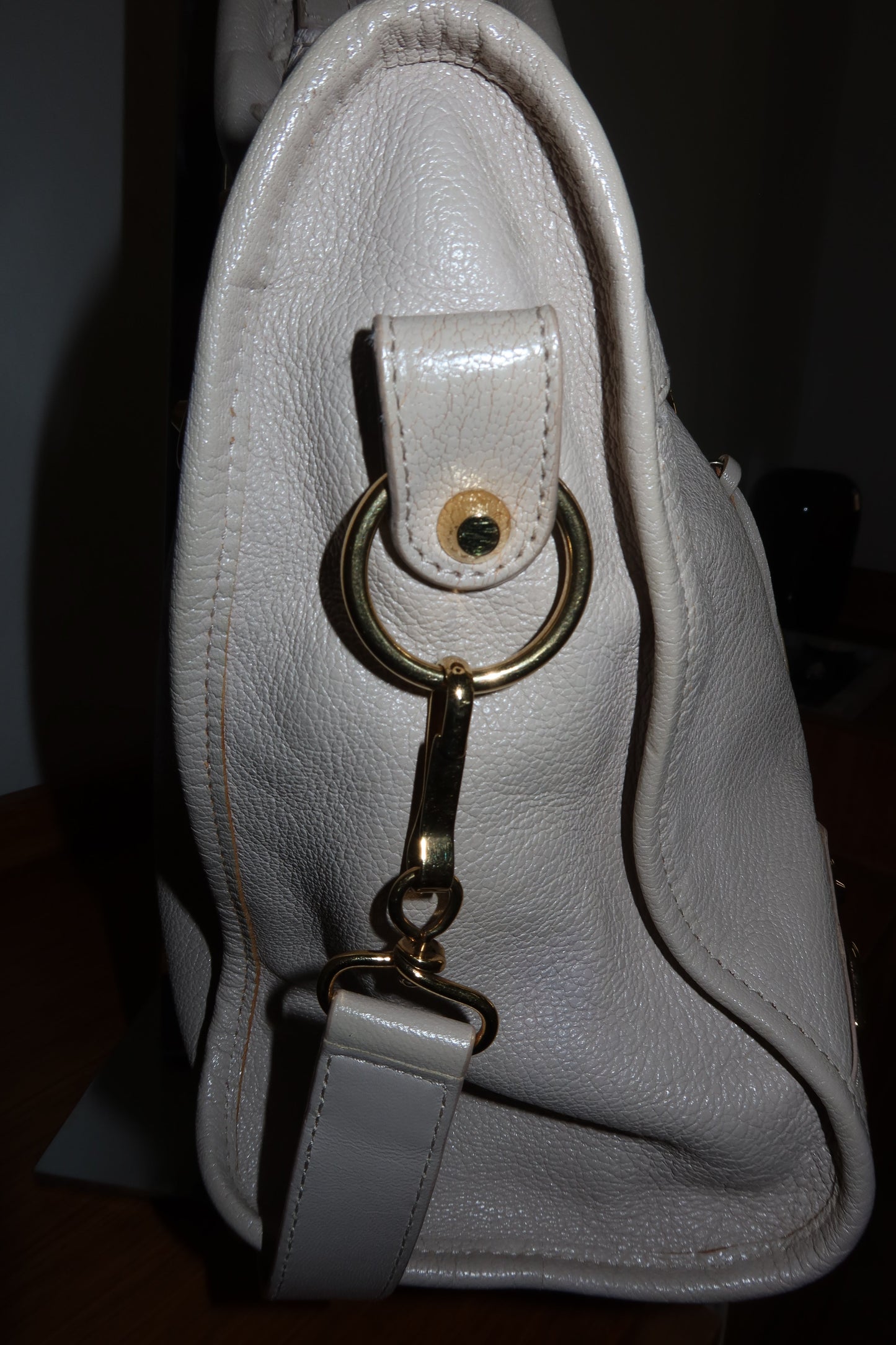 BALENCIAGA CITY BAG IN CREAM