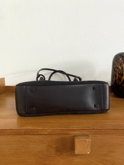 GUCCI GG MONOGRAM SHOULDER BAG & POUCH