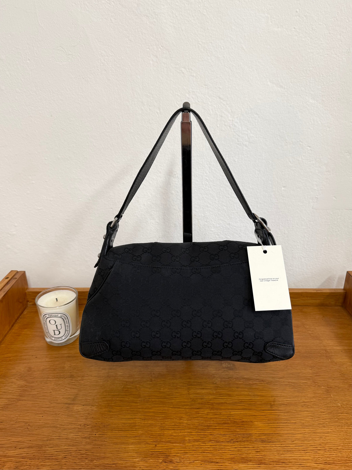 GUCCI HORSEBIT SHOULDER BAG GG