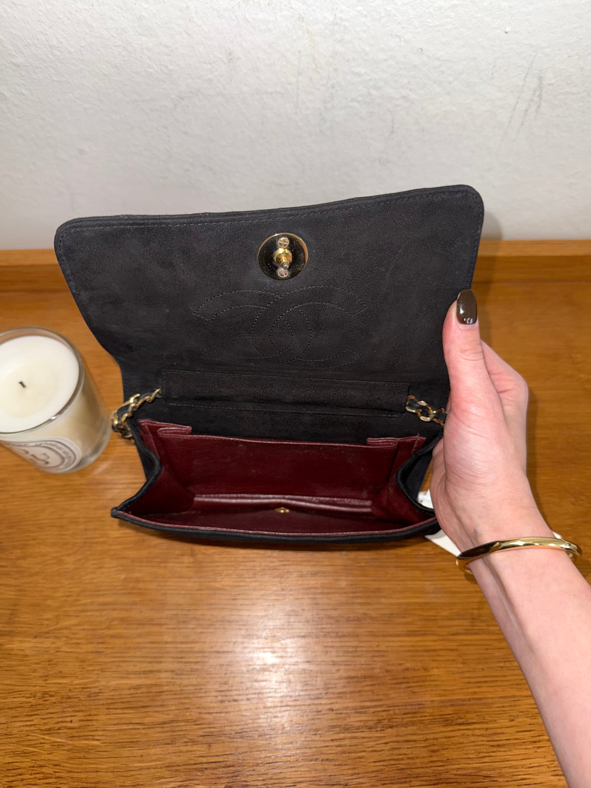 CHANEL SUEDE WOC