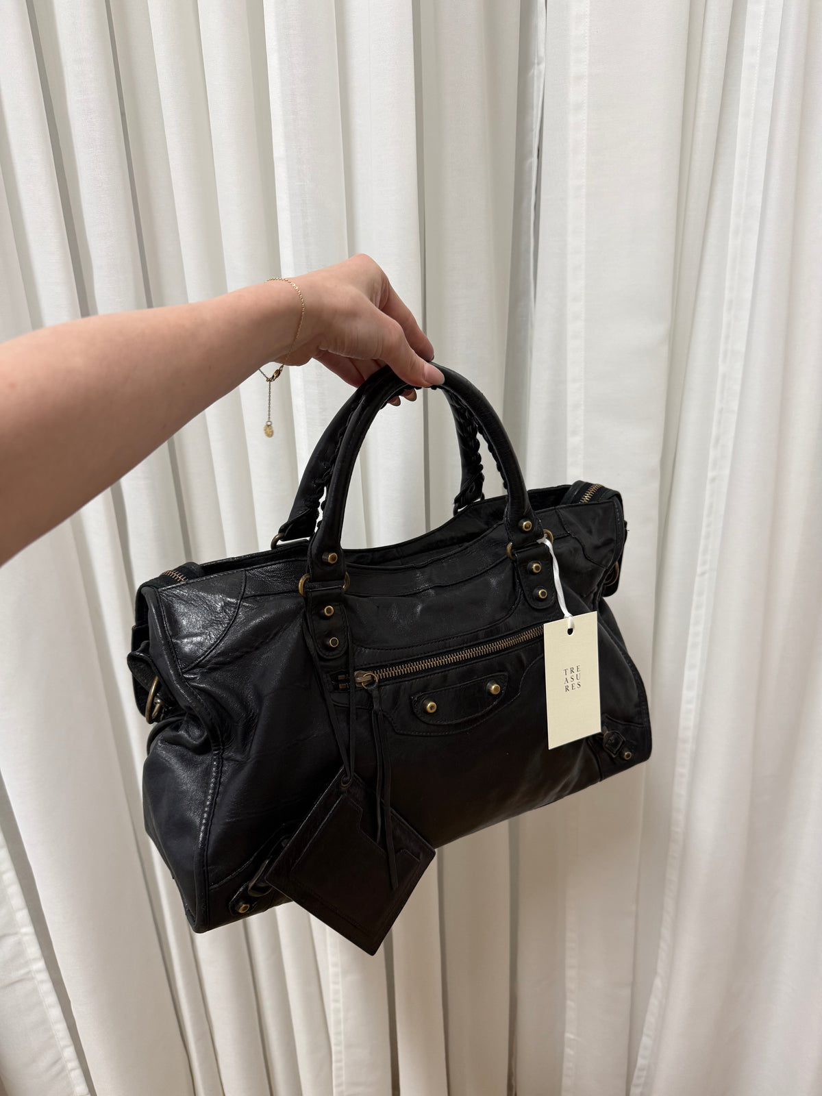 BALENCIAGA CITY BAG BLACK