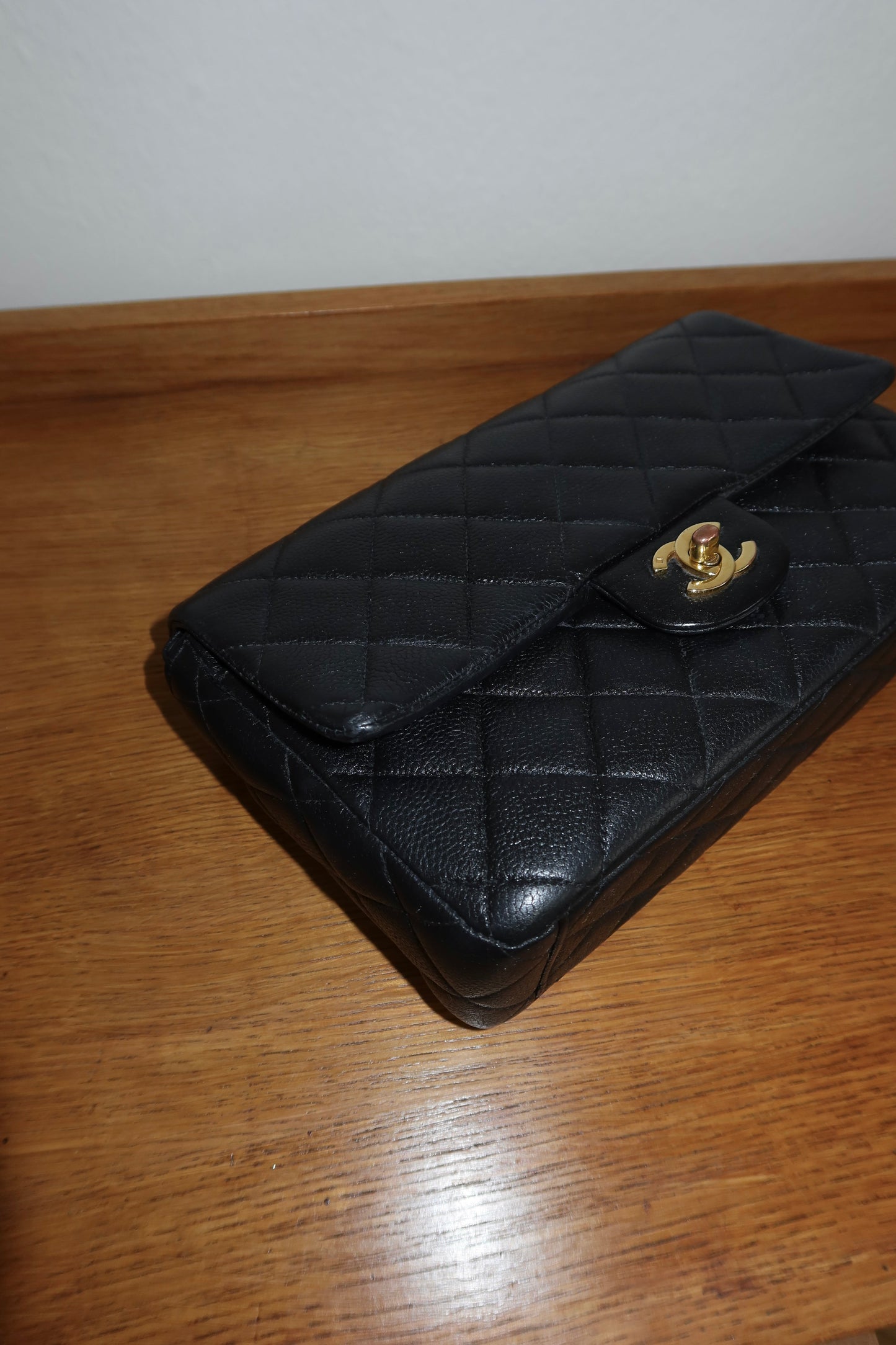 CHANEL CAVIAR SINGLE FLAP BAG