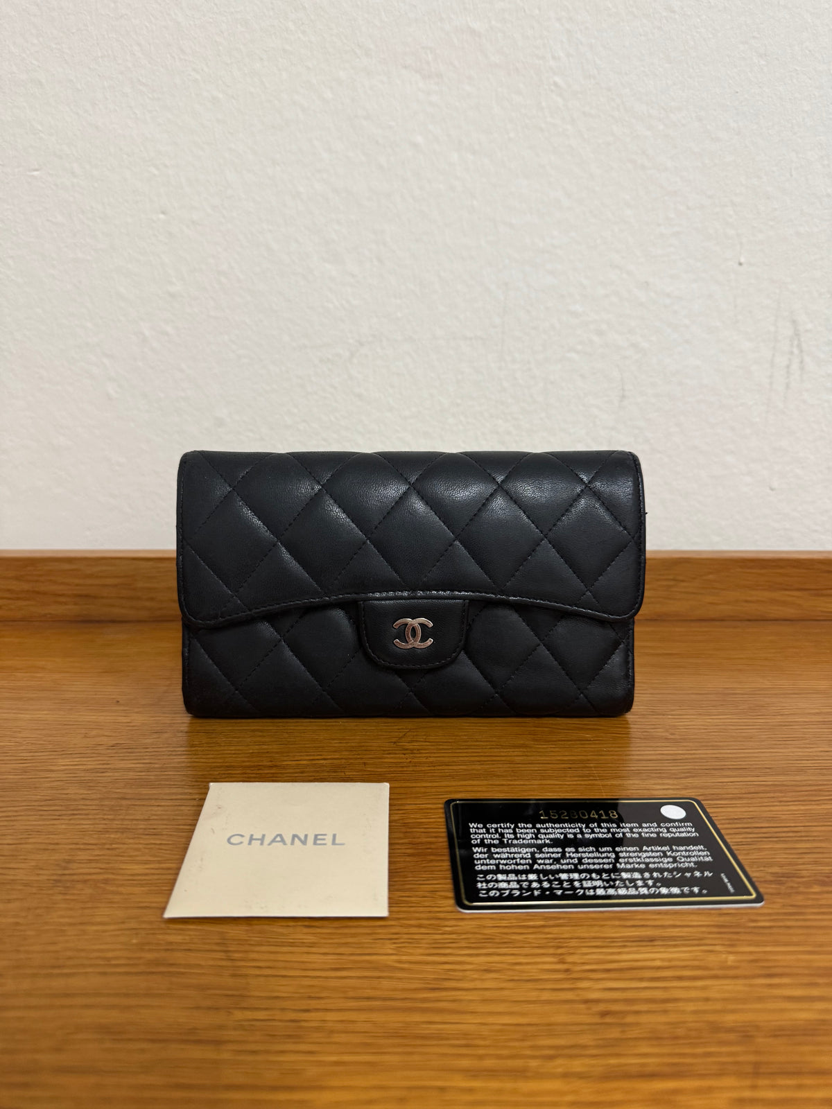 CHANEL TIMELESS CLASSIC WALLET SERIES 15