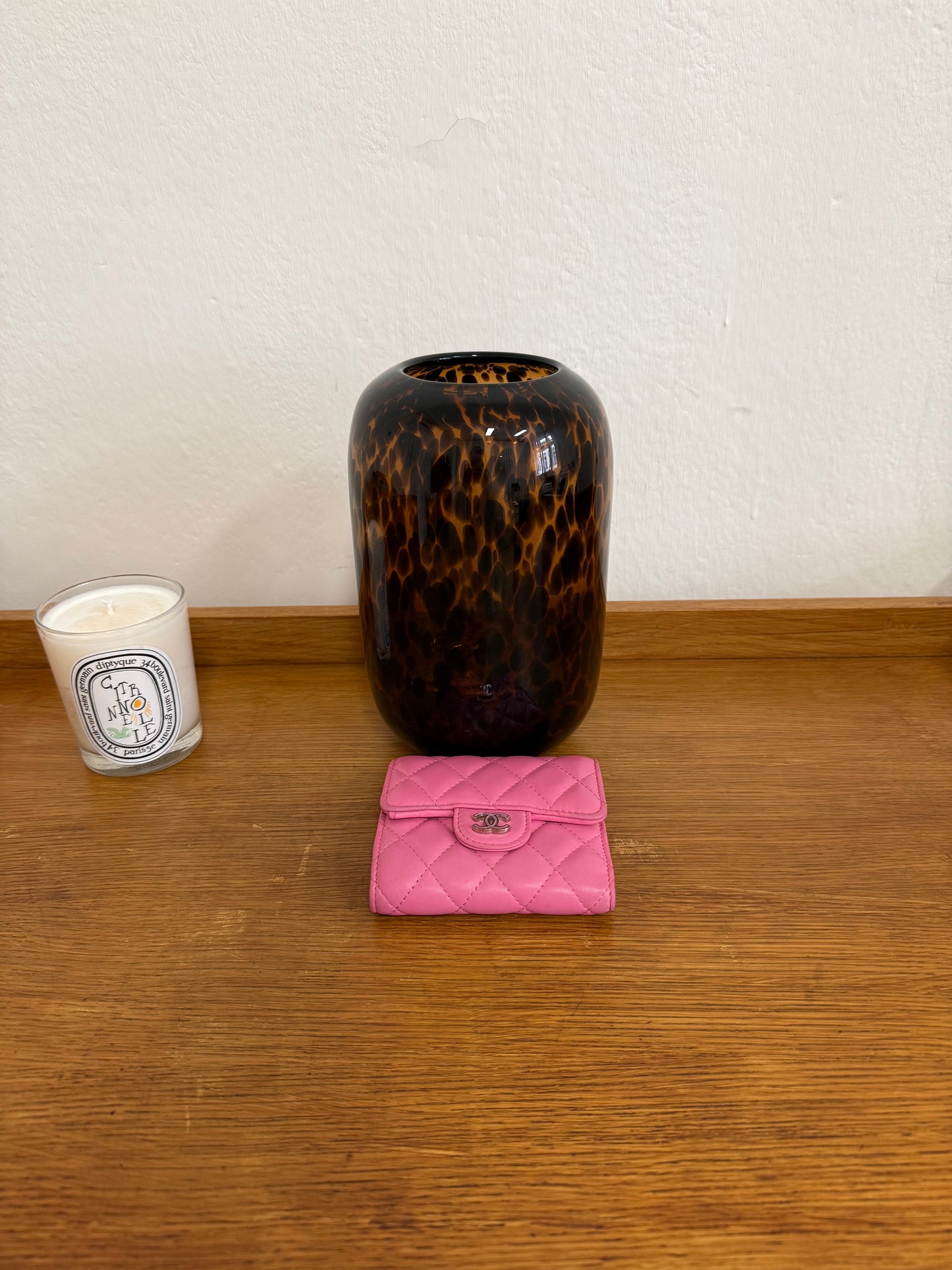 SERIES 27 CHANEL MINI WALLET LAMBSKIN PINK