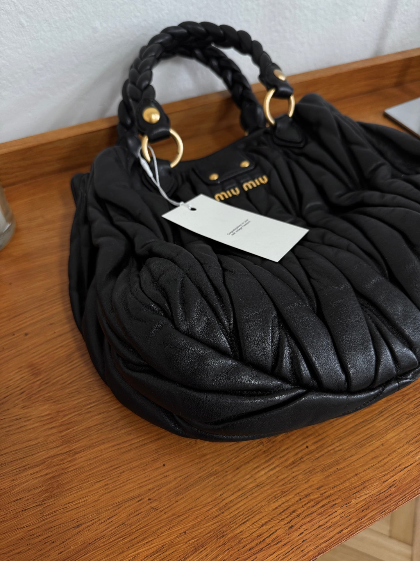 MIU MIU COFFER BAG