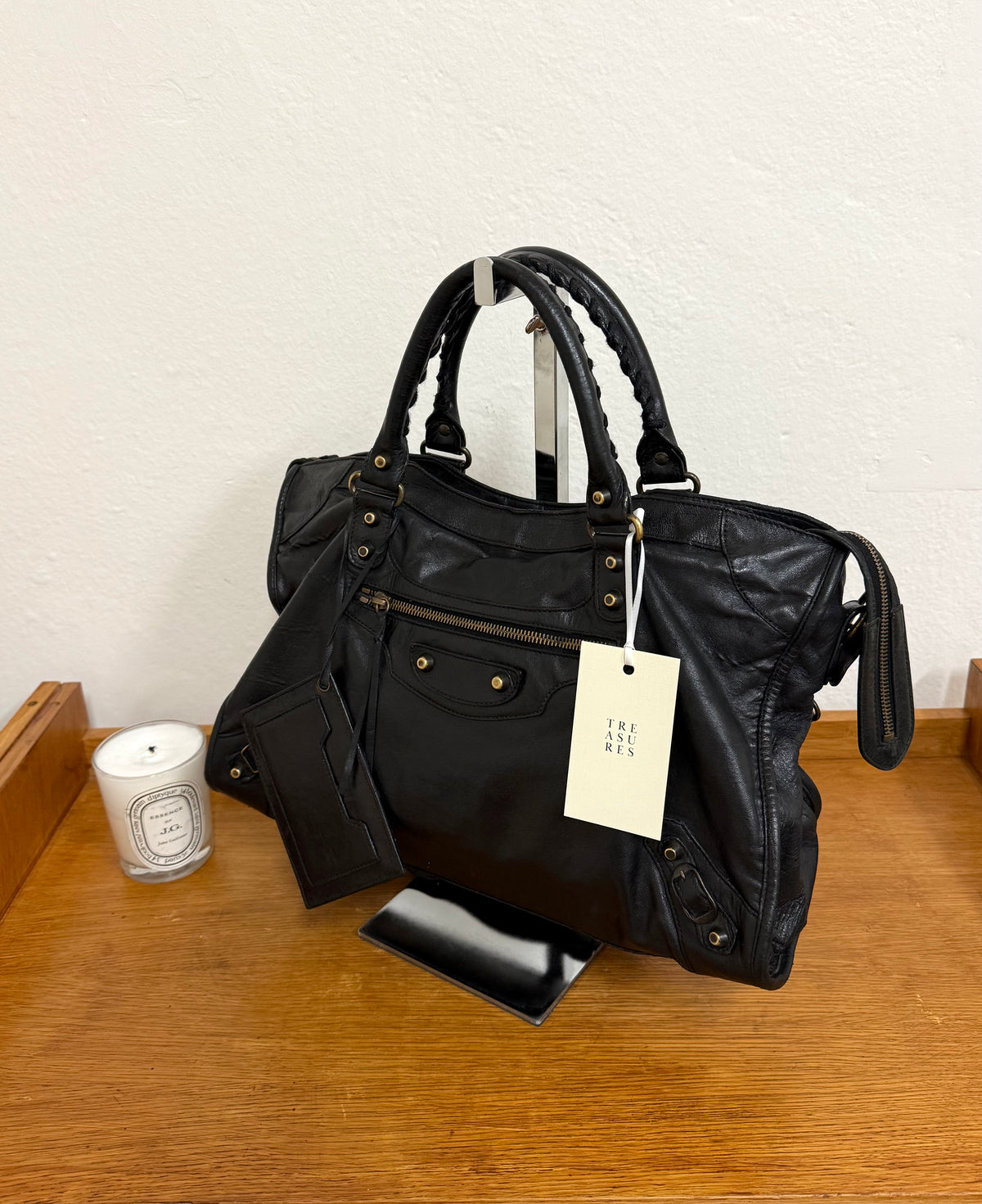 BALENCIAGA CITY BAG BLACK