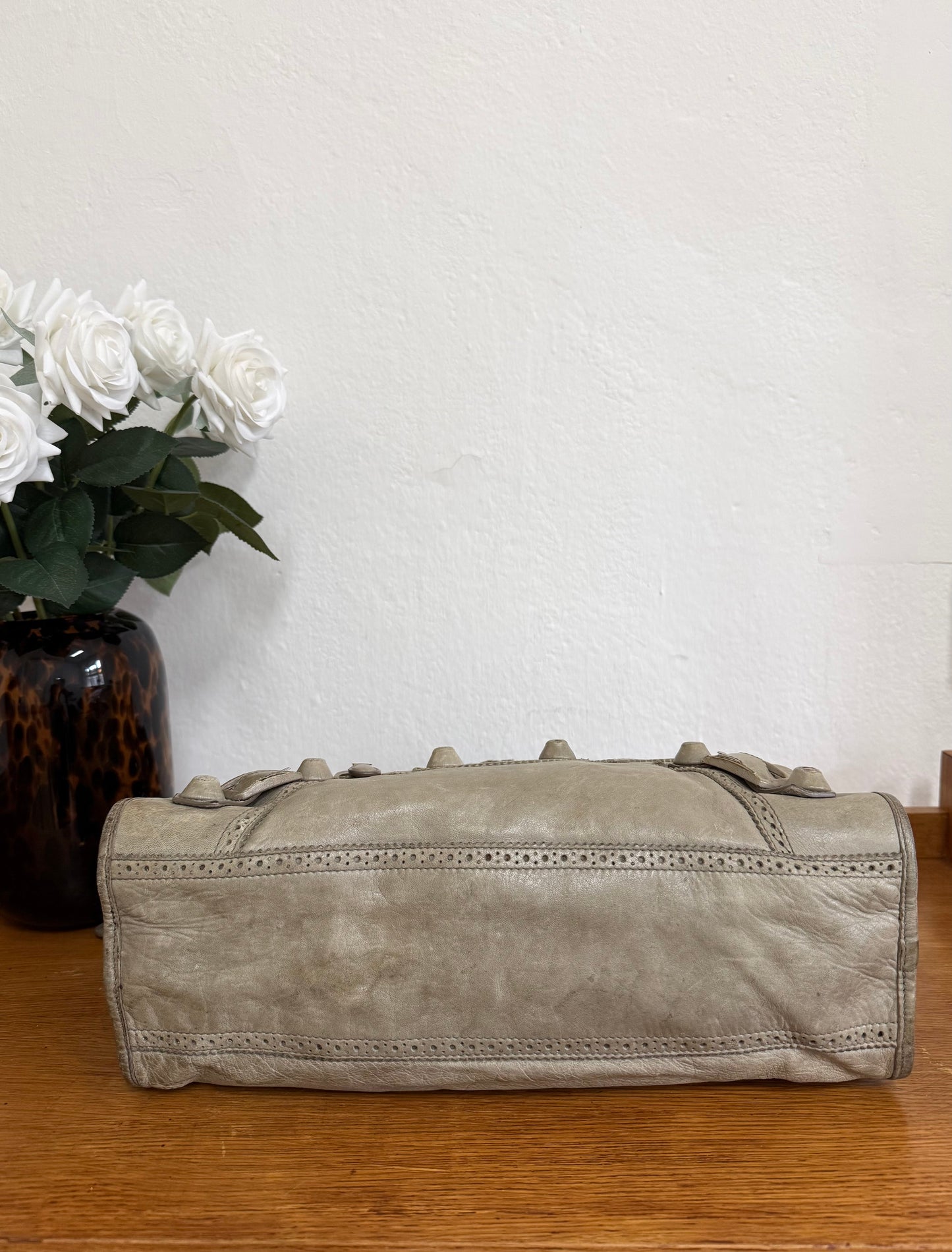 BALENCIAGA CITY BAG ECRU