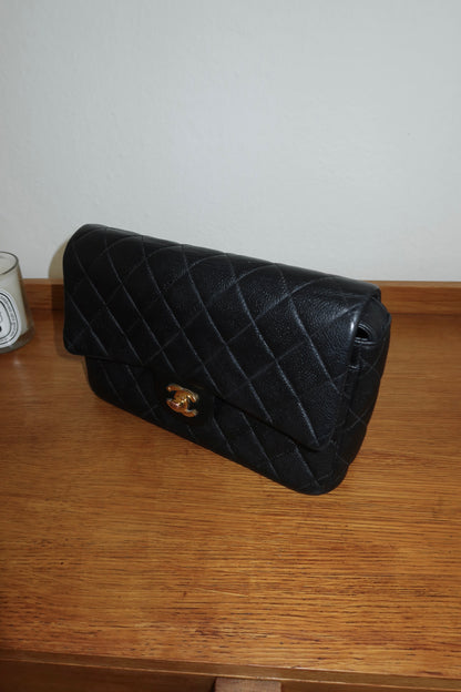 CHANEL CAVIAR SINGLE FLAP BAG