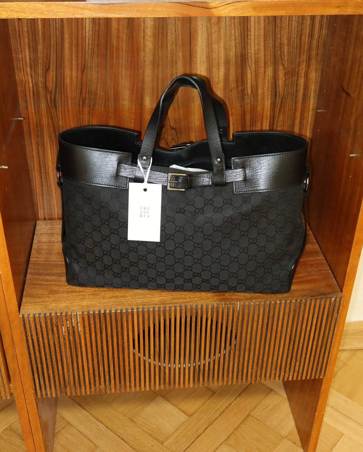 GUCCI GG BELT TOTE BAG