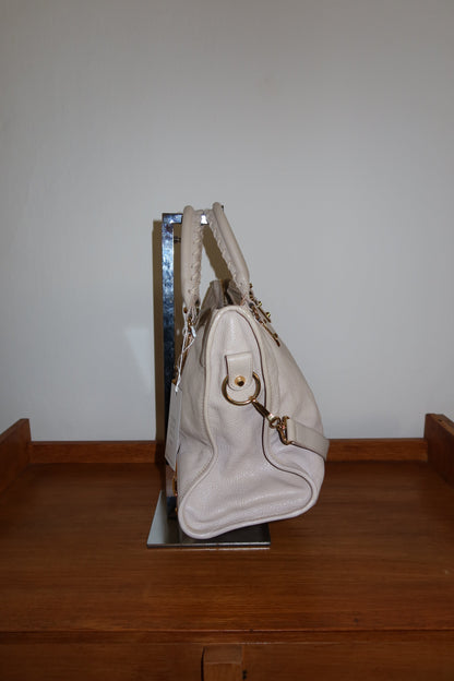 BALENCIAGA CITY BAG IN CREAM