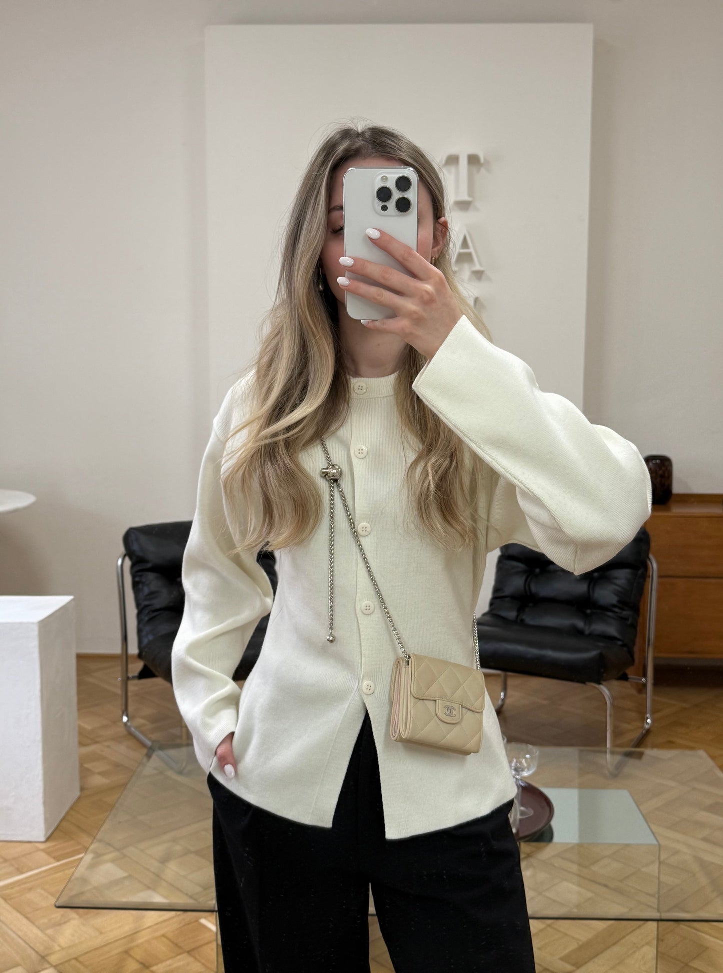 SERIES 10 CHANEL MINI WALLET LAMBSKIN