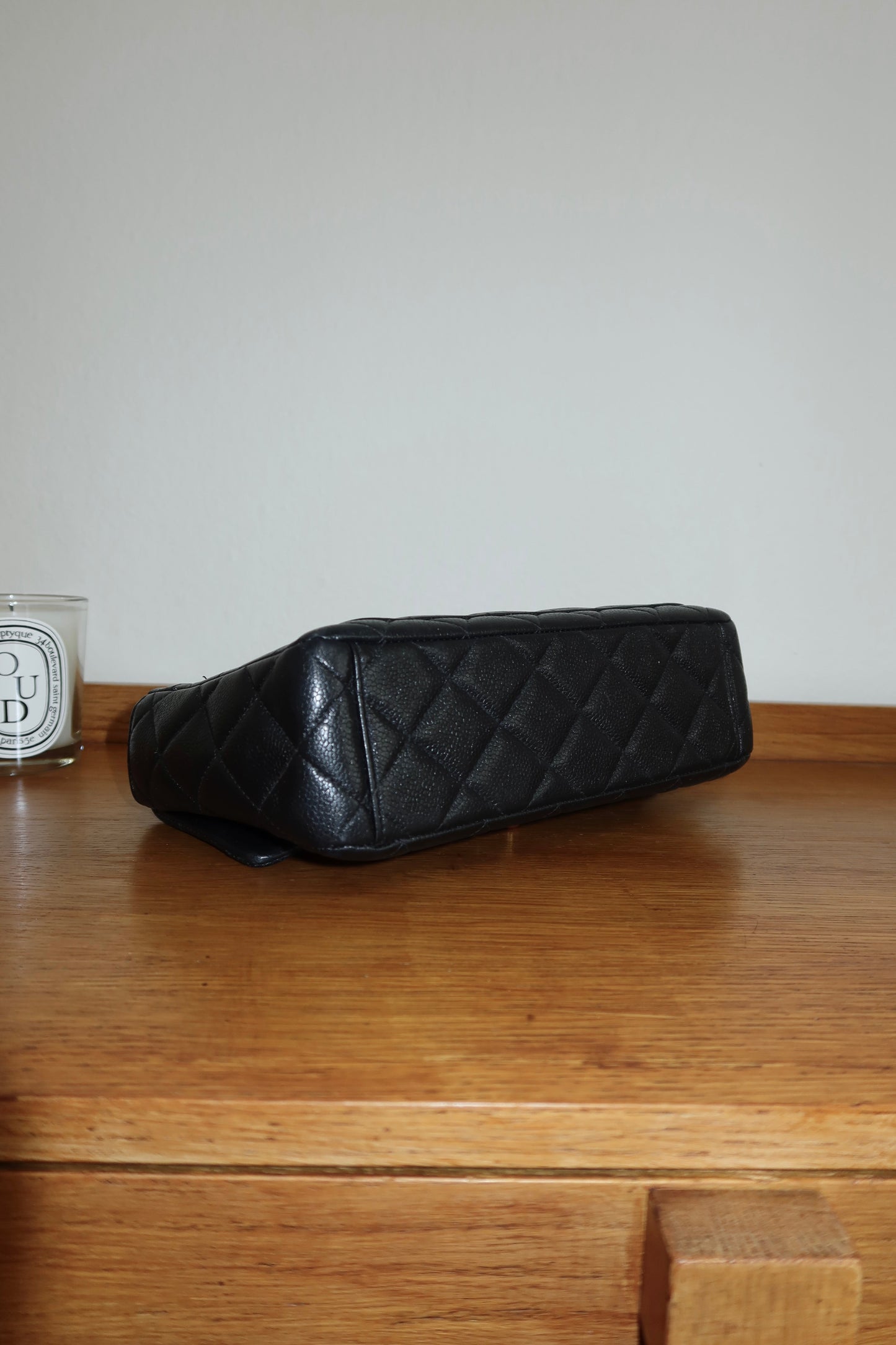 CHANEL CAVIAR SINGLE FLAP BAG