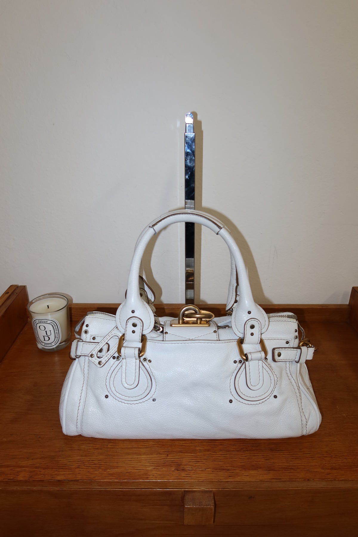 CHLOÉ PADDINGTON WHITE