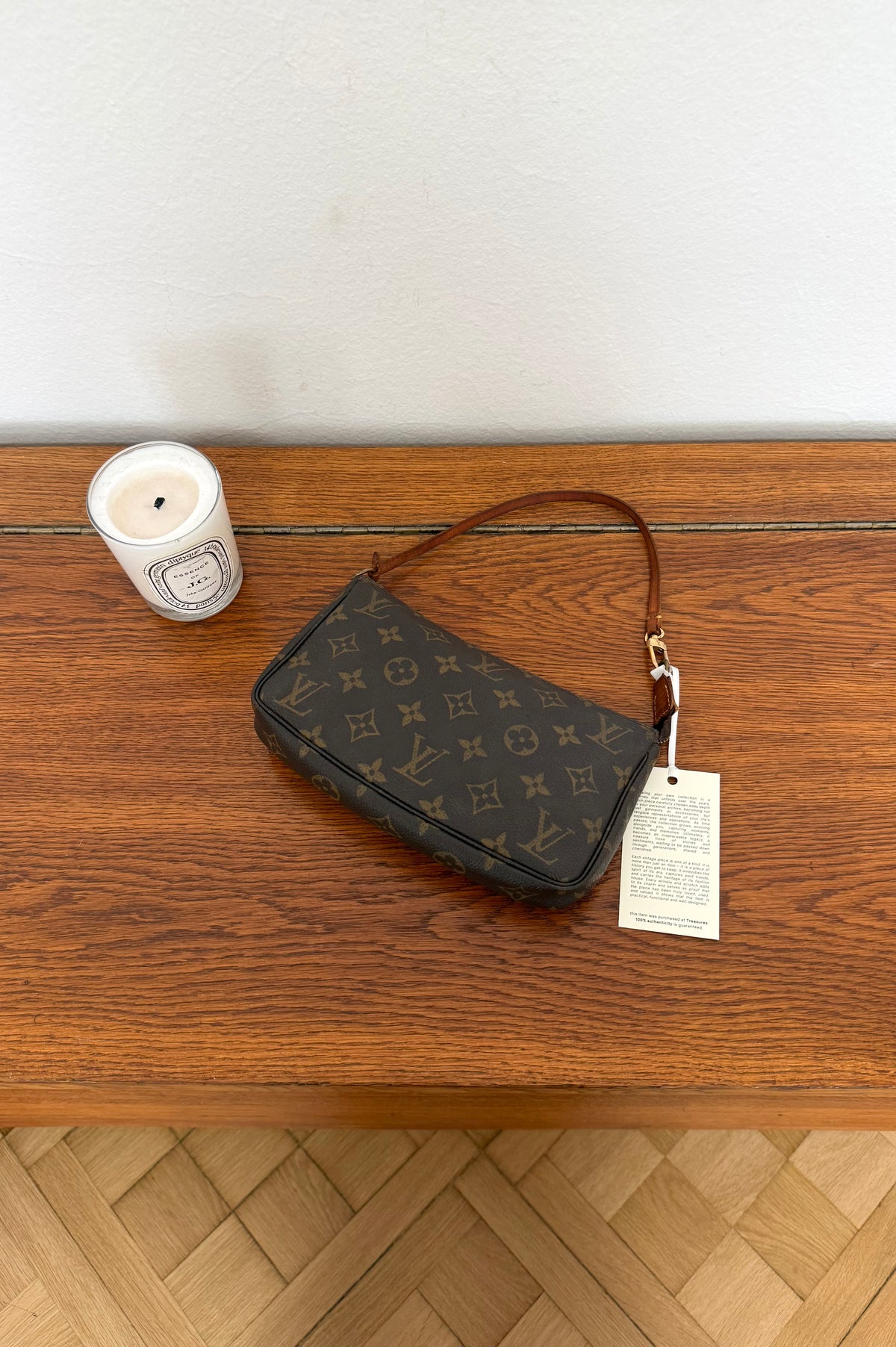 Vintage Louis Vuitton Pochette z canvasu, foto 12