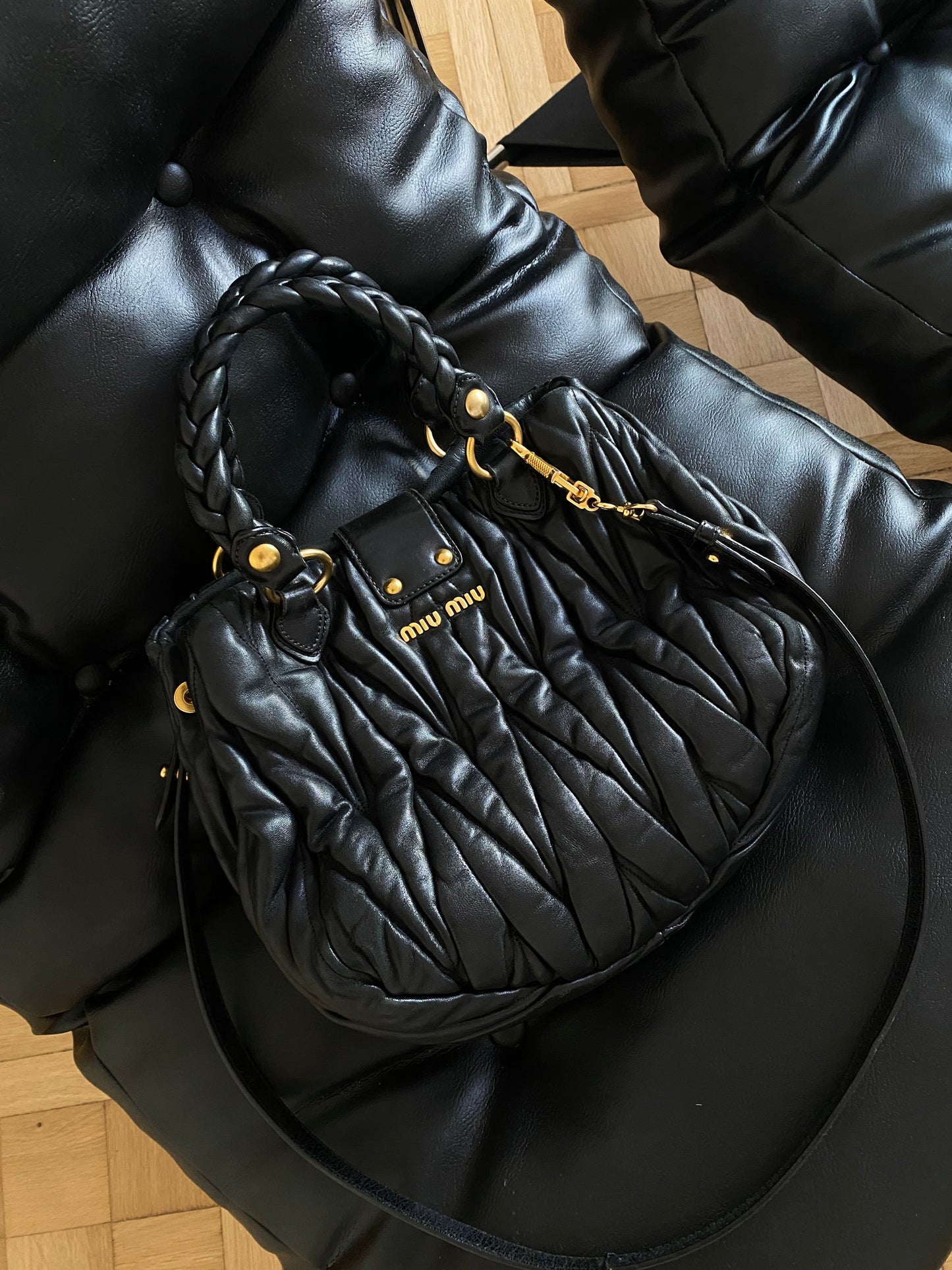 MIU MIU COFFER BAG
