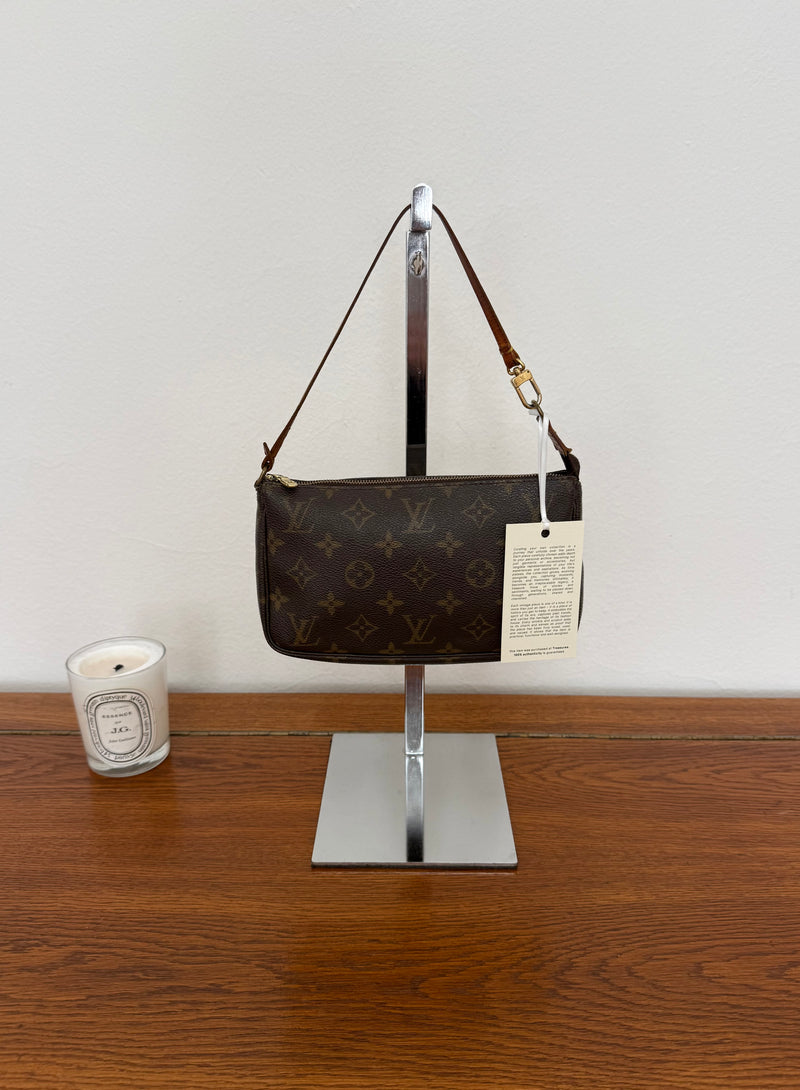 Vintage Louis Vuitton Pochette z canvasu – Treasures Prague