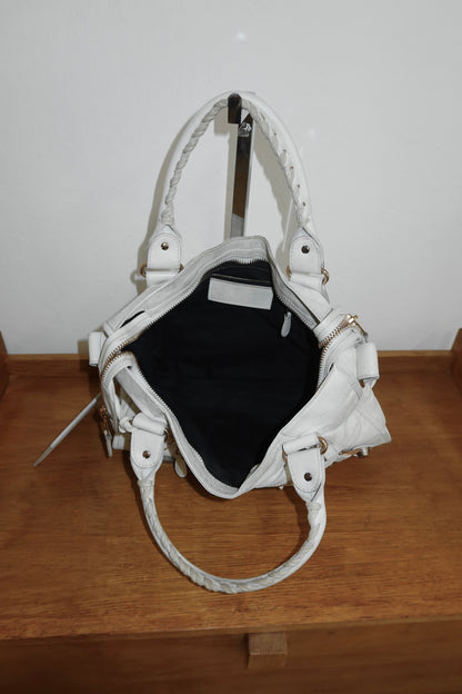 BALENCIAGA CITY BAG CREAM