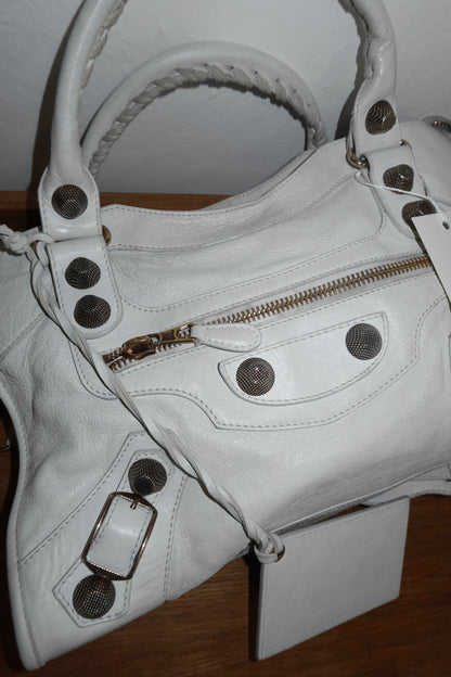 BALENCIAGA CITY BAG CREAM