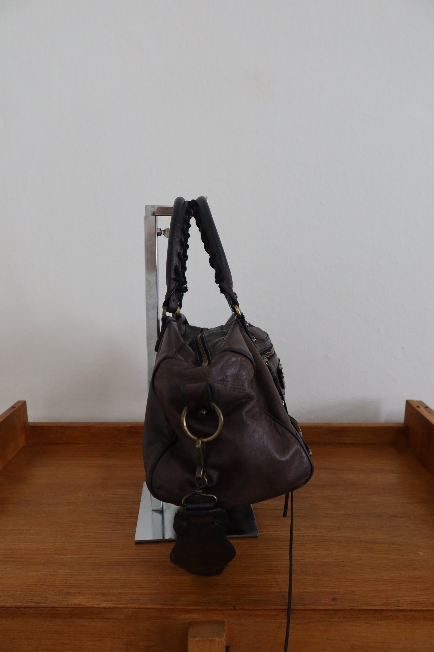 BALENCIAGA TWIGGY BAG IN BLUEBERRY
