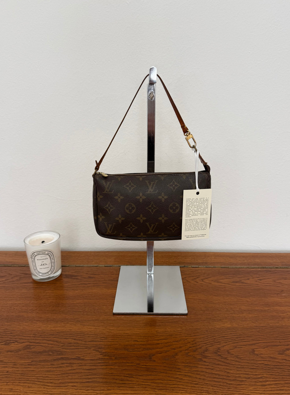 Vintage Louis Vuitton Pochette z canvasu, foto 15