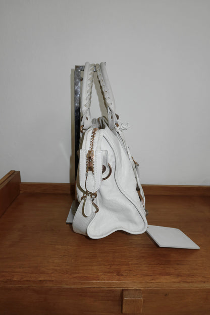 BALENCIAGA CITY BAG CREAM