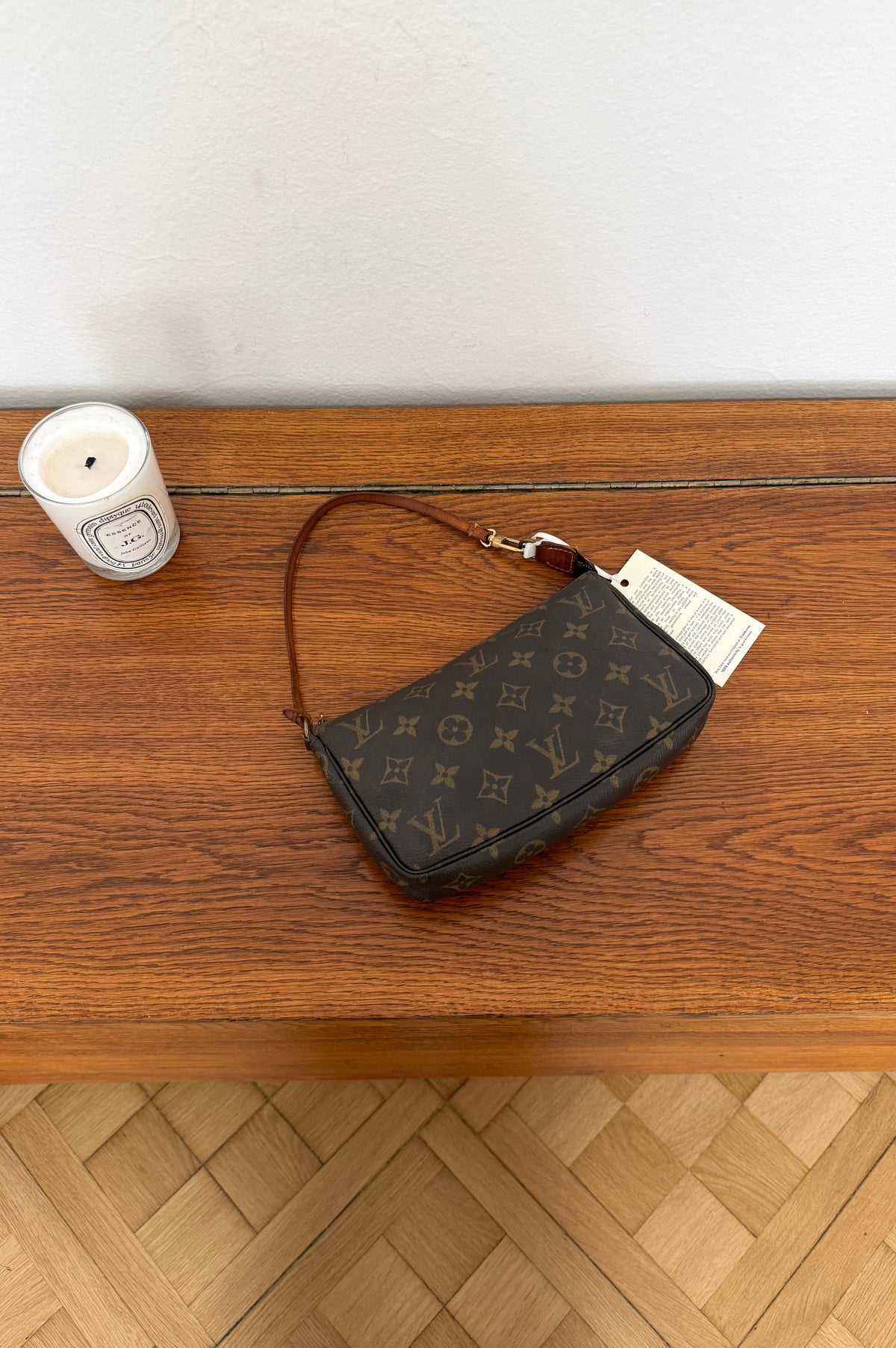 Vintage Louis Vuitton Pochette z canvasu, foto 11