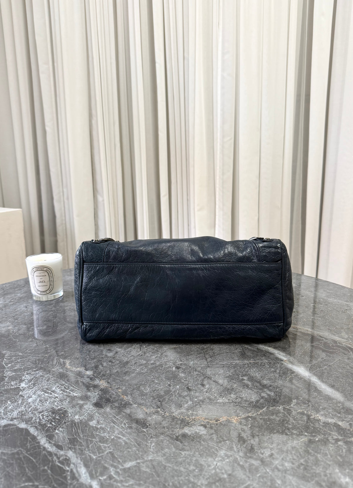 Balenciaga Velo bag in lambskin with brass hardware, photo 7