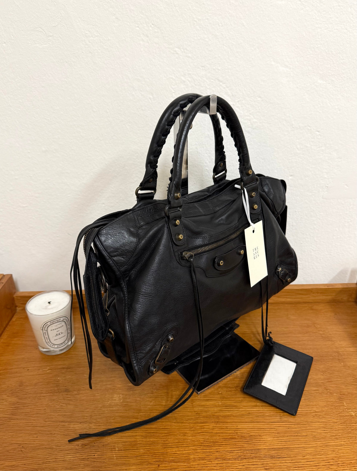 BALENCIAGA CITY BAG BLACK