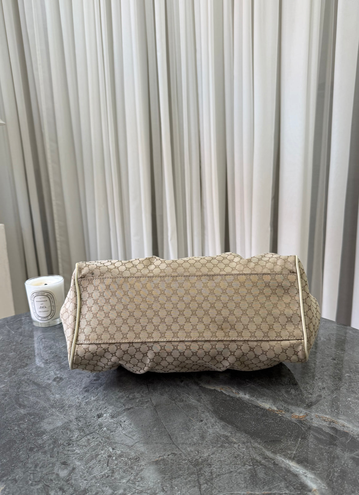 Celine Macadam Canvas Handbag