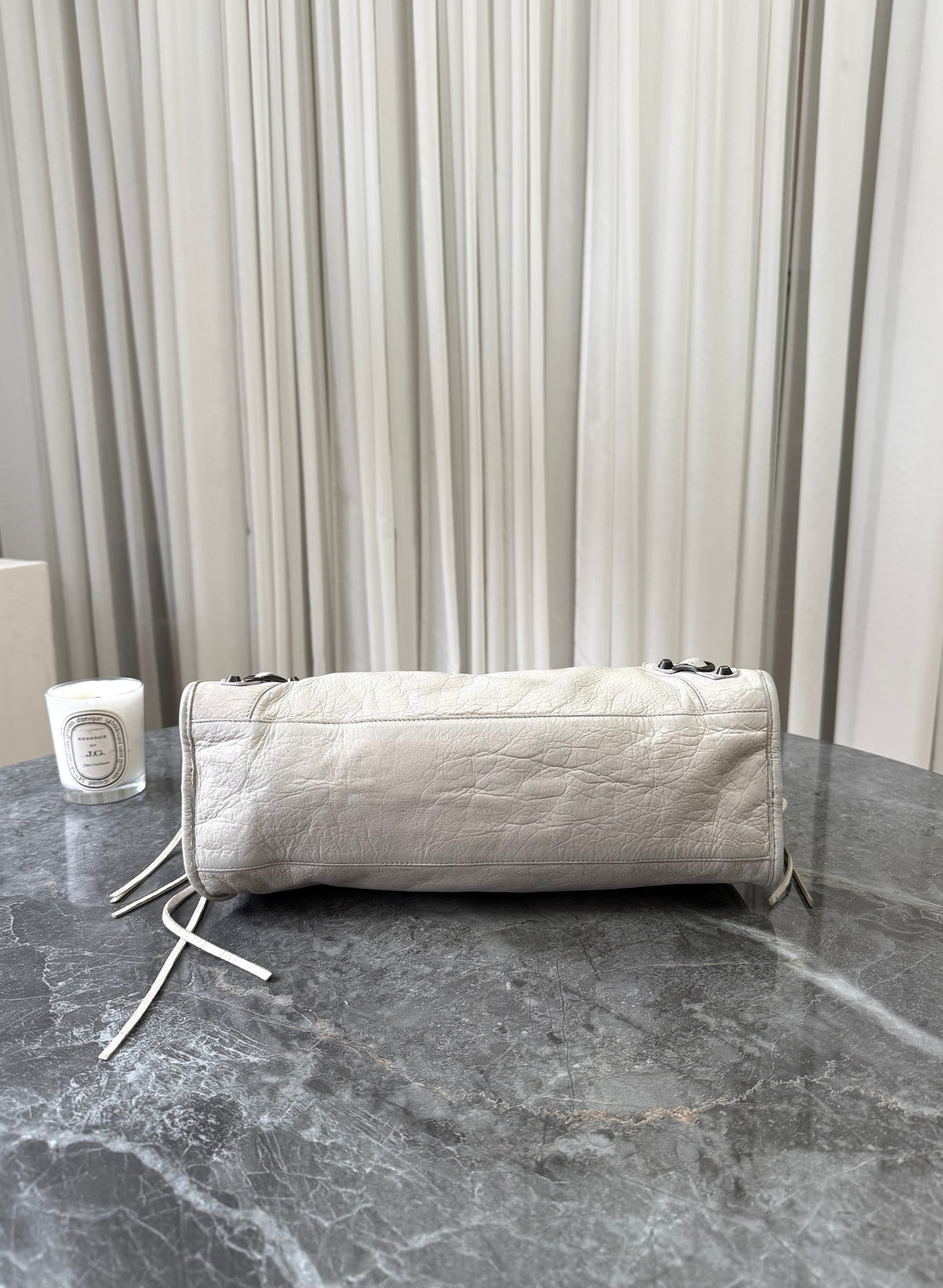 Balenciaga City Bag Cream Brass HW